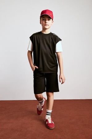 DeFacto Spor Baskılı Atlet Erkek Çocuk H2686A826SMBK81