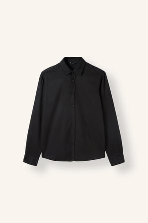 DeFacto Ultra Yumuşak Regular Fit Uzun Kollu Düğmeli Gömlek I3029AX26AUBK81