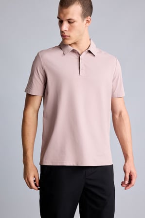 Standart Fıt Kısa Kollu Basic Polo Tişört