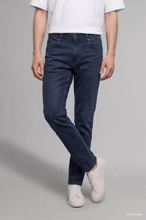 Sergio Regular Fit Normal Bel Boru Paça Jean Pantolon