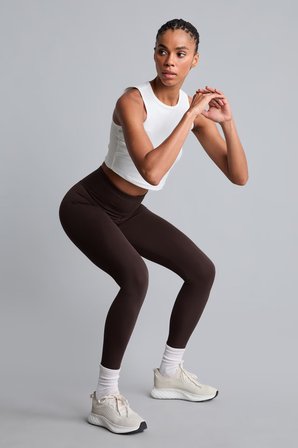 Ultra Yumuşak Beli Saran Sporcu Tayt