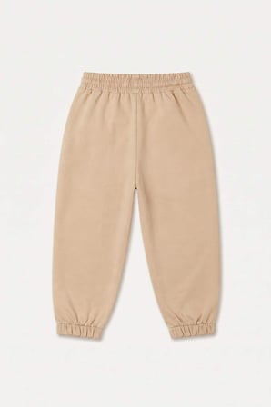 Esnek Belli Pamuklu Jogger Pantolon Erkek Bebek