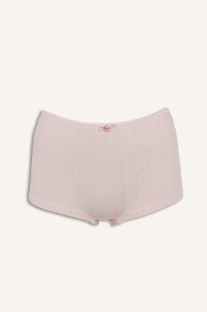 DeFacto %100 Pamuk Fitlli Elastik Bel Fiyonk Detaylı Boxer H3650AX26SPPN447