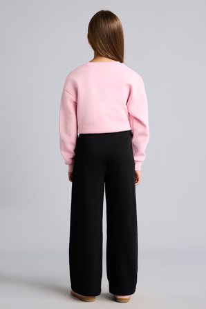 DeFacto Beli Bağcıklı Wide Leg Eşofman Altı Kız Çocuk I2264A826AUBK81