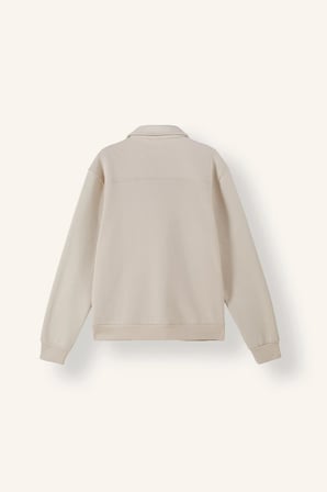 DeFacto Regular Fit Polo Yaka Kapaklı Cepli İçi Yumuşak Tüylü Selanik Kumaş Basic Ceket Hırka H4048AX26AUBG106