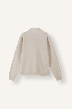 DeFacto Regular Fit Polo Yaka Kapaklı Cepli İçi Yumuşak Tüylü Selanik Kumaş Basic Ceket Hırka H4048AX26AUBG106