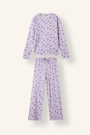 Regular Fıt 2'li Pijama Takımı Kız Çocuk