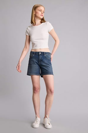 DeFacto Slim Fit Normal Bel Şort H6236AX26SMNM28