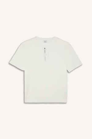 DeFacto %100 Pamuk New Regular Fıt 2'li Şortlu Pijama Takımı H8680AX26SMWT34