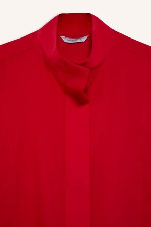 Regular Fıt Poplin Uzun Kollu Ecru Tunik