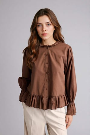 DeFacto Regular Fıt Pamuklu Tunik H0269AX26SPBN316