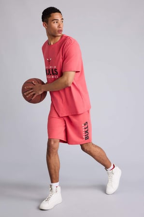 DeFacto NBA Chıcago Bulls Standart Fıt Şort E4872AX26SPRD132