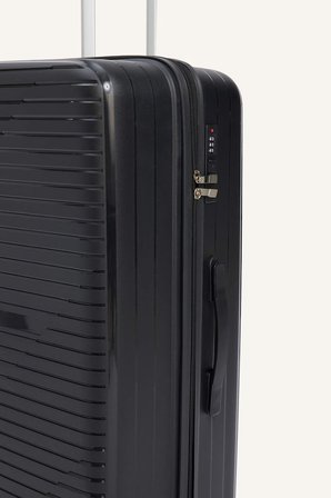 DeFacto Unisex Sert Kapaklı Büyük Boy Valiz H2406AXNSBK61