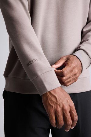 DeFacto Ultra Yumuşak Standart Fit Dik Yaka Yarım Fermuarlı Modal Basic Sweatshirt H6165AX26AUGR539