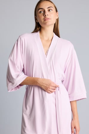 DeFacto Ultra Yumuşak Regular Fıt Wrap Yaka Softshell Sabahlık H1279AX26SMPR336