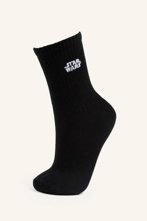 Star Wars 2'li Pamuklu Uzun Çorap Erkek Çocuk