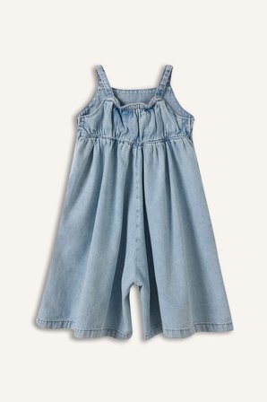 DeFacto Kız Bebek Aplike Jean Tulum H6583A526HSNM39
