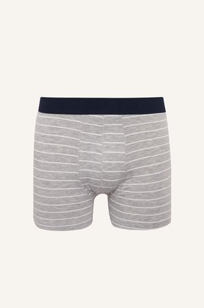 DeFacto Regular Fıt Çizgili 3'lü Boxer Set H4415AX26SPNV135