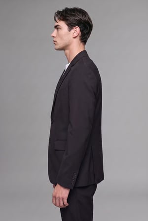 DeFacto Slim Fit Blazer Ceket F7690AX26AUBK27