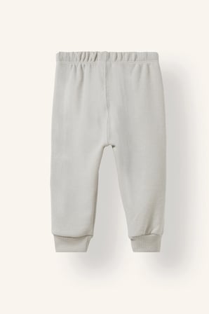 Baskılı Uzun Kollu Sweatshirt Üst Lastikli Paça Eşofman Altı 2'li Takım Erkek Bebek