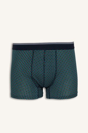DeFacto Regular Fıt Baskılı 3'lü Boxer D2314AX26AUNV135