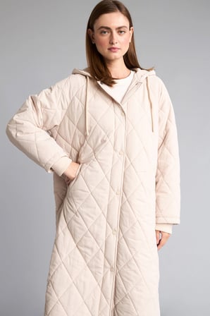 Regular Fit Kapüşonlu Kapitone Parka