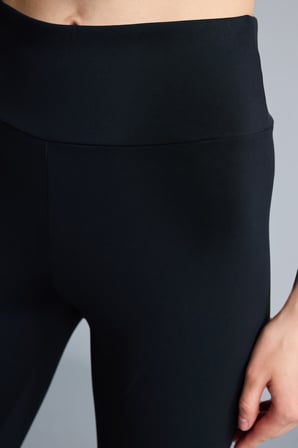 DeFacto Sıcak Tutan Warmtech Toparlayıcı Yüksek Bel İçi Yumuşak Tüylü Beli Saran Basıc Sporcu Tayt W8206AZ26AUBK81