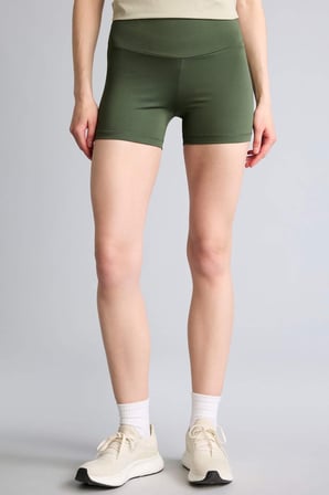 Regular Fit Beli Saran Geniş Paça Sporcu Biker Şort