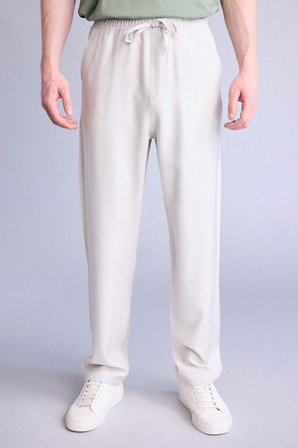 DeFacto Beli Bağcıklı Baggy Fıt Pantolon H0412AX26SMBG766
