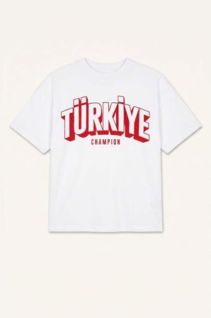 DeFacto Regular Fıt Türkiye Baskılı Kısa Kollu Beyaz Tişört Erkek Bebek I4090A526HSWT34