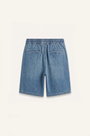 DeFacto Baggy Fıt Mavi Bermuda Jean Şort I1947AX26HSNM28