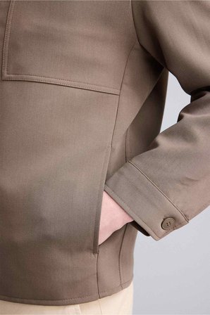 DeFacto Regular Fıt Polo Yaka Astarlı Blazer Ceket G6393AX26SPKH487
