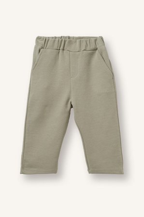 DeFacto Regular Fit Beli Lastikli Cepli Düz Paça Penye Pantolon Erkek Bebek I1928A526AUKH404