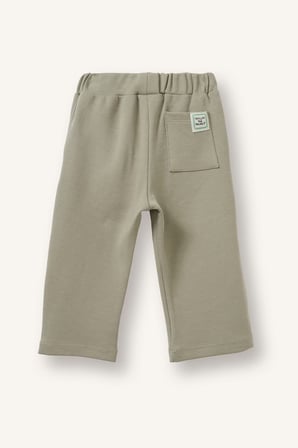 DeFacto Regular Fit Beli Lastikli Cepli Düz Paça Penye Pantolon Erkek Bebek I1928A526AUKH404