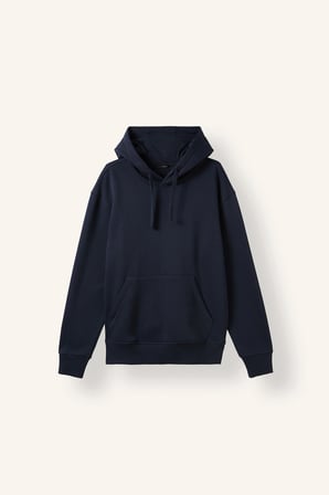 Regular Fit Kapüşonlu İçi Yumuşak Tüylü Kanguru Cepli Basic Sweatshirt