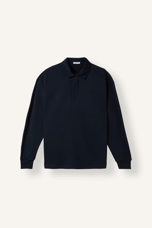 Relax Fıt Polo Yaka Sweatshirt