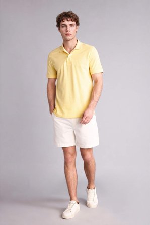 DeFacto %100 Pamuk Slim Fit Dar Kesim Polo Yaka Nakışlı Kısa Kollu Tişört D7665AX26SMYL273