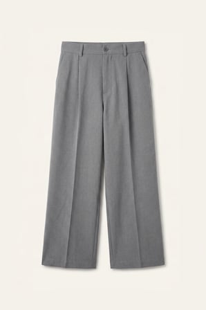 Wıde Leg Düz Paça Pantolon