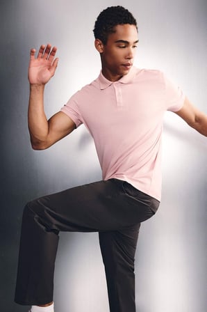 DeFacto Slim Fit Polo Yaka Sporcu Pike Kısa Kollu Tişört D9779AX26SPPN703