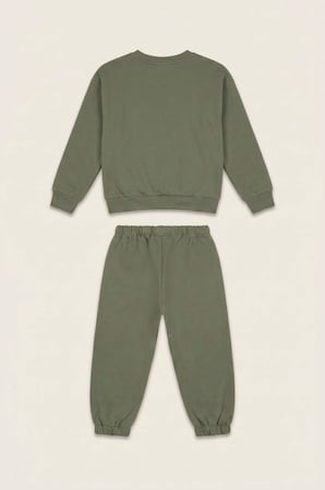 DeFacto Uzun Kollu Sweatshirt Elastik Belli Eşofman Altlı 2'li Takım Erkek Bebek H5617A526AUKH458