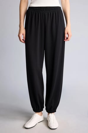 Defacto D4234AXBK81 Siyah Jogger Fıt Basic Siyah Eşofman Altı