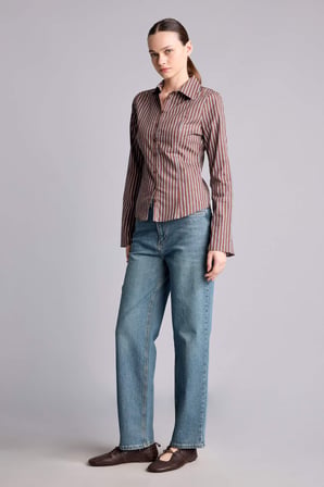 DeFacto Comfort Straıght Normal Bel Bilek Boy Jean Yıkamalı Pantolon G8878AX26AUNM28