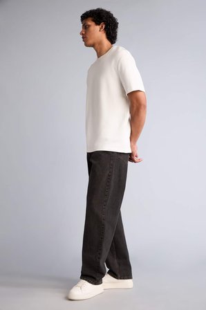 DeFacto Baggy Fıt Pantolon H4786AX26SPBN45