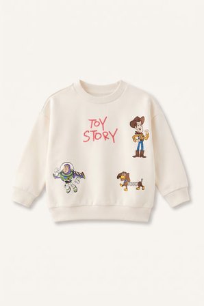 DeFacto Toy Story Oversıze Basic Sweatshirt Erkek Bebek I3544A526WNER118