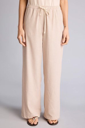DeFacto Regular Fıt Yüksek Bel Geniş Paça Oxford Pantolon H8493AX26SMBG211
