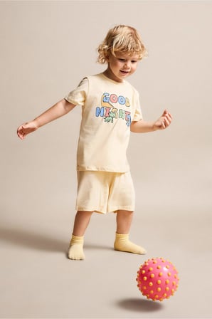 DeFacto Hayvan Desenli 2'li Pijama Takımı Erkek Bebek G8864A526SMYL522