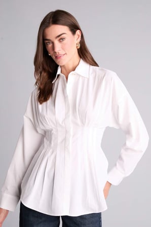 Fıtted Poplin Gömlek G8610AX26SPWT34