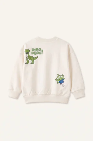 Toy Story Oversıze Basic Sweatshirt Erkek Bebek