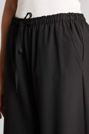 Wıde Leg Çift Cepli Normal Bel Standart Boy Pantolon