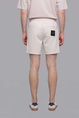 DeFacto Beli Lastikli Bağcıklı Baggy Fit Şort I3697AX26SMGR541